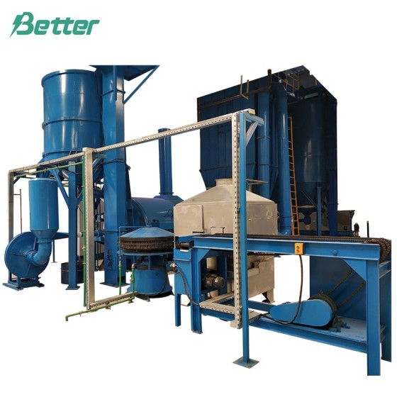 Maschine zur Herstellung einer Bleioxid-Kugelmühle