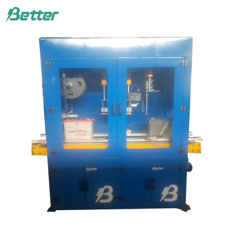 Máquina selladora de papel de aluminio con batería cargada en seco