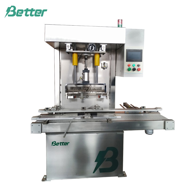 Máquina automática para comprobar fugas en la tapa superior