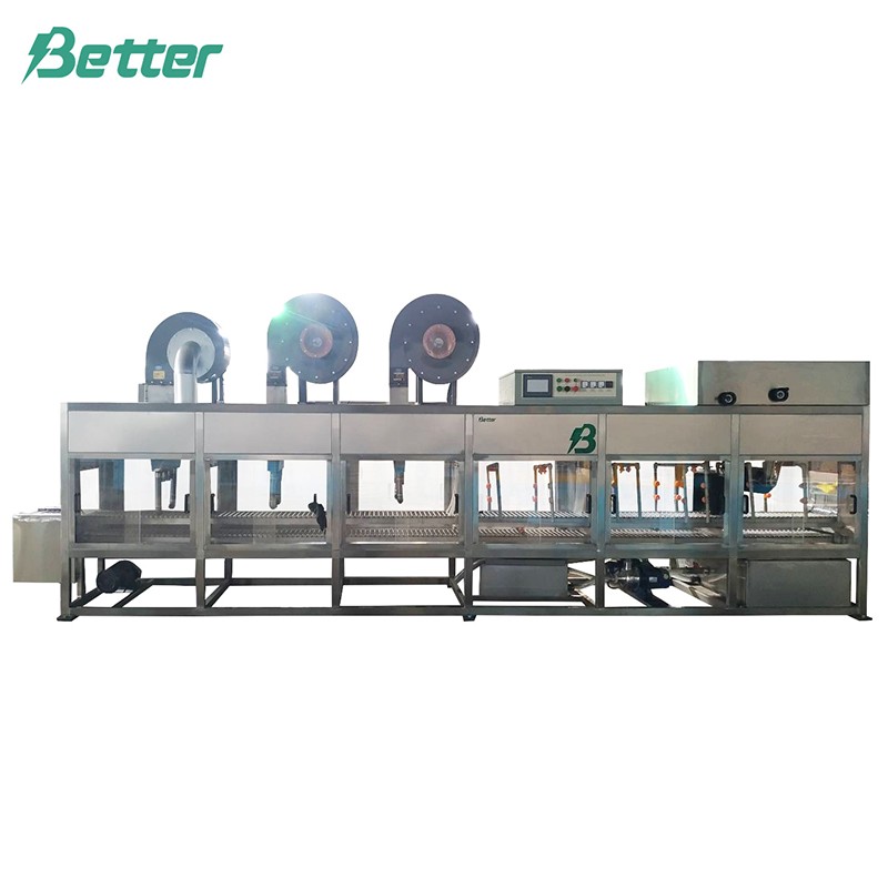 Lavadora y secadora automática de baterías