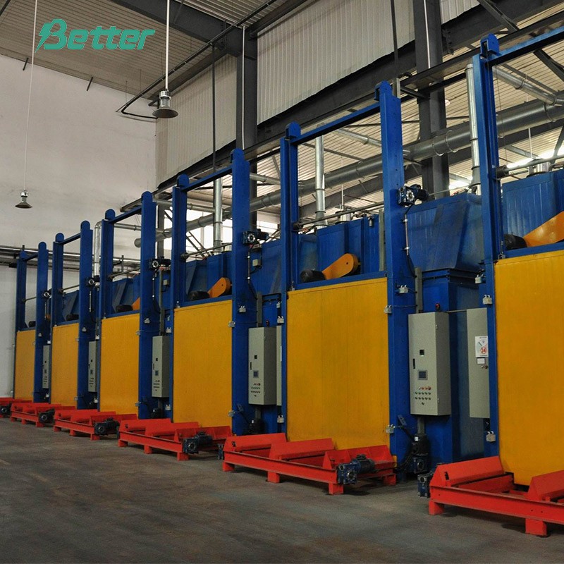 Cámara de curado y secado de placas de batería