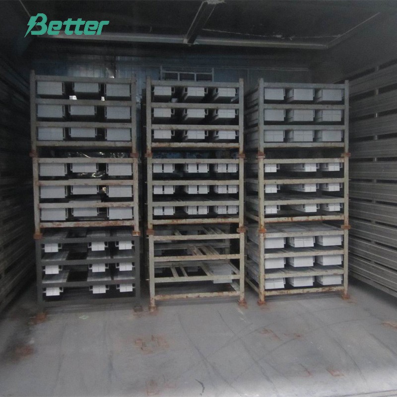 Cámara de curado y secado de placas de batería
