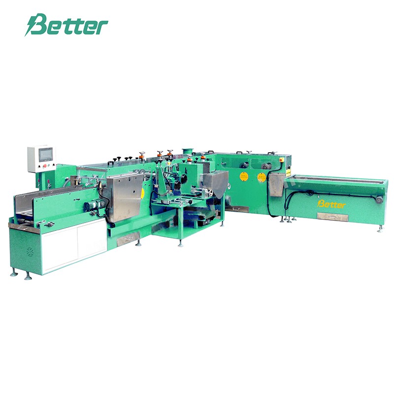 Máquina cortadora de placas de batería