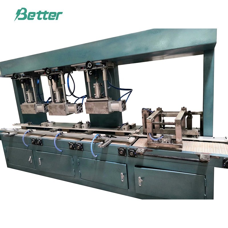 電池ボックス穴あけ機