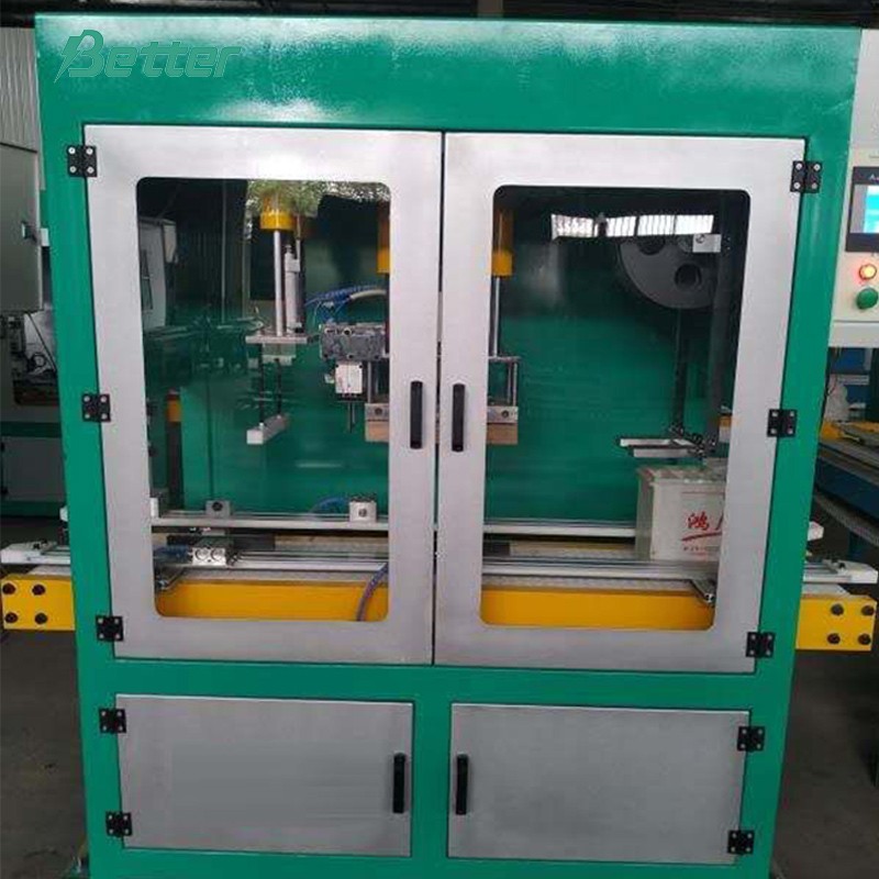 Máquina selladora de papel de aluminio con batería cargada en seco