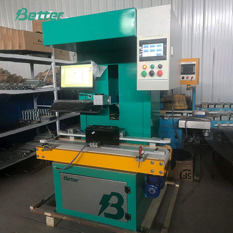 Máquina de codificación/marcado láser de batería