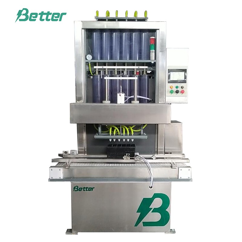Máquina automática de llenado de ácido de batería de plomo y ácido