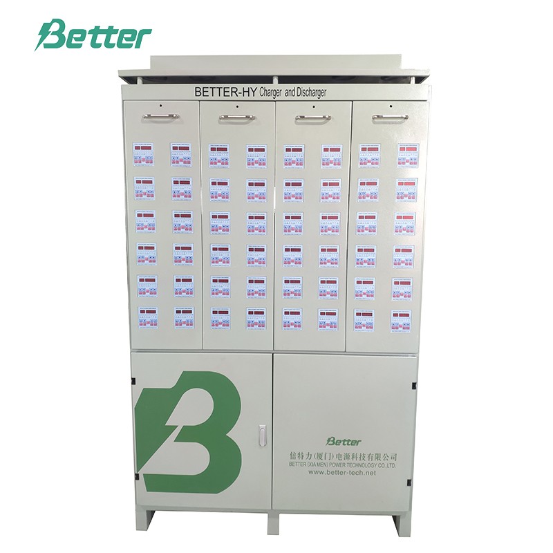 Máquina de carga y descarga de baterías