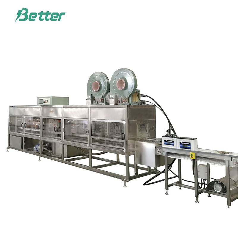 Lavadora y secadora automática de baterías