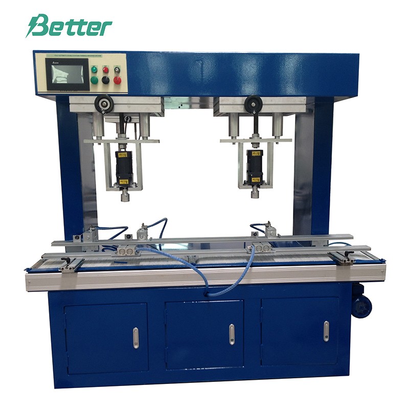Máquina cepilladora de polos de batería