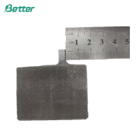 Plate of motorcycle battey