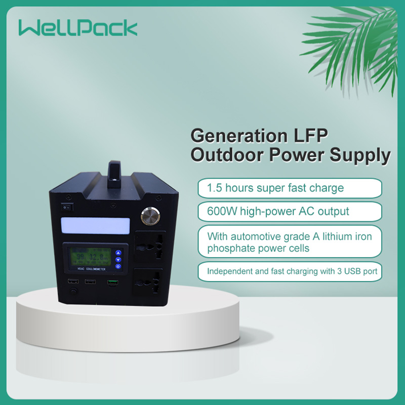 solar panel portable power station for camping
