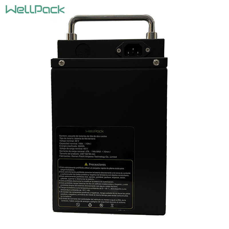 36V14Ah Lithium e bike battery suppliers