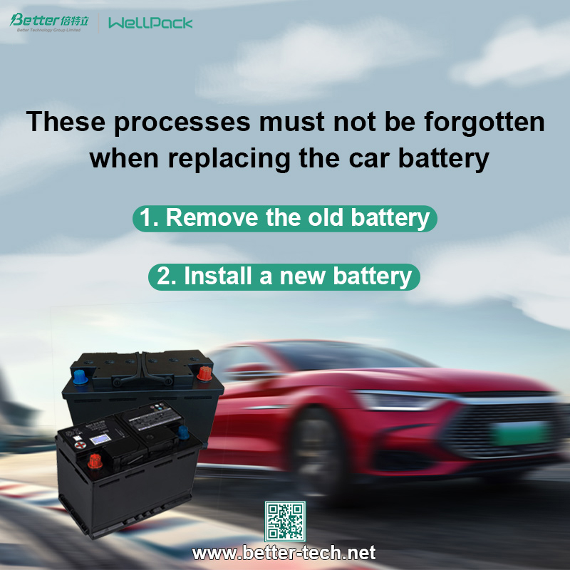 These processes must not be forgotten when replacing the car battery