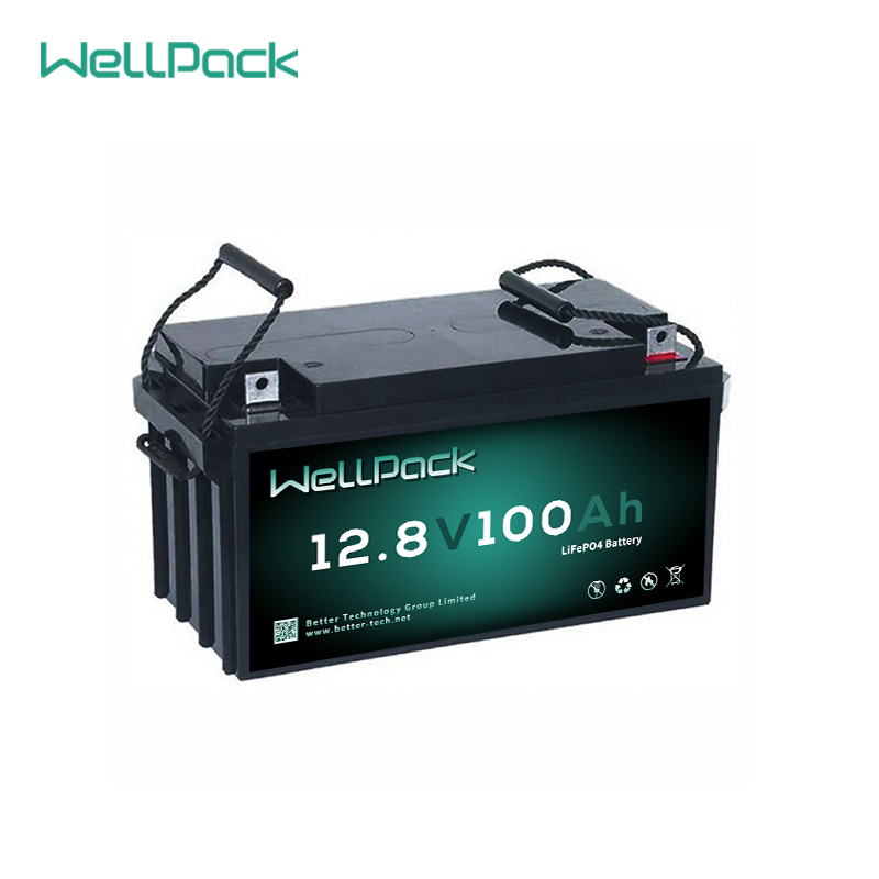 Batería de almacenamiento de energía solar 12.8V100Ah lifepo4