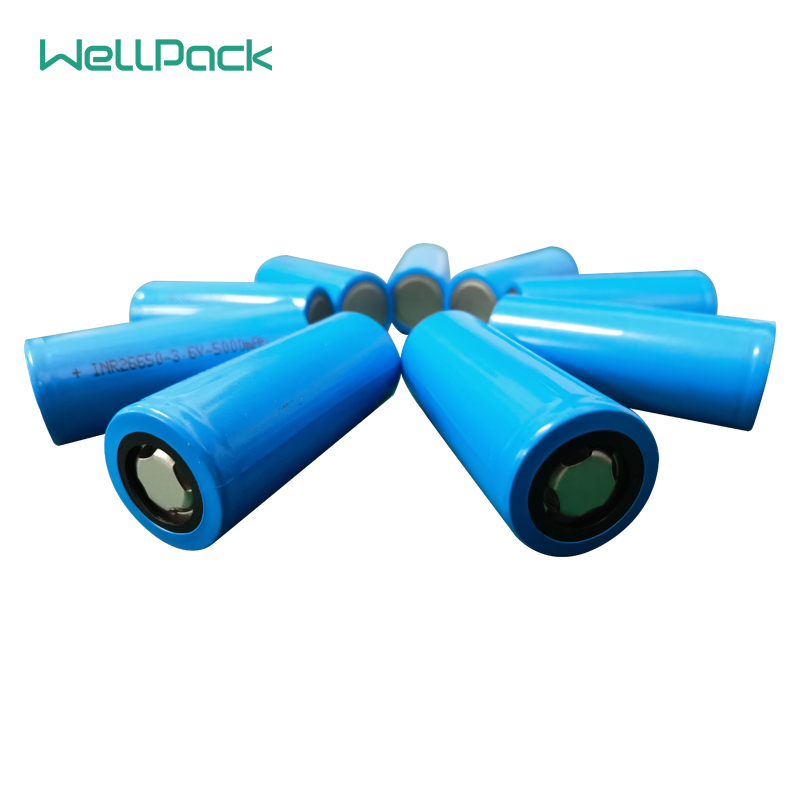 Celda cilíndrica NCM 26650 de 3,6 V y 5000 mAh