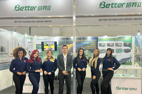 Les nouveaux produits de stockage d'énergie lithium-ion de BETTER sont apparus au Smarter E South America 2022 et ont reçu des éloges