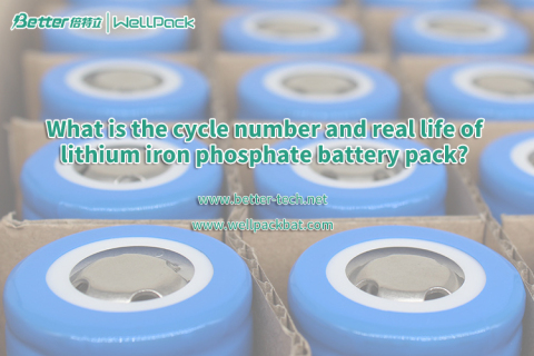 Quel est le numéro de cycle et la durée de vie réelle de la batterie au lithium fer phosphate ?