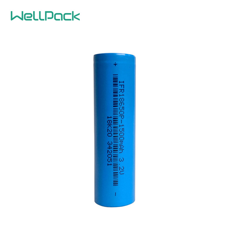 Célula de batería de litio cilíndrica 3.2V1500mAh 18650