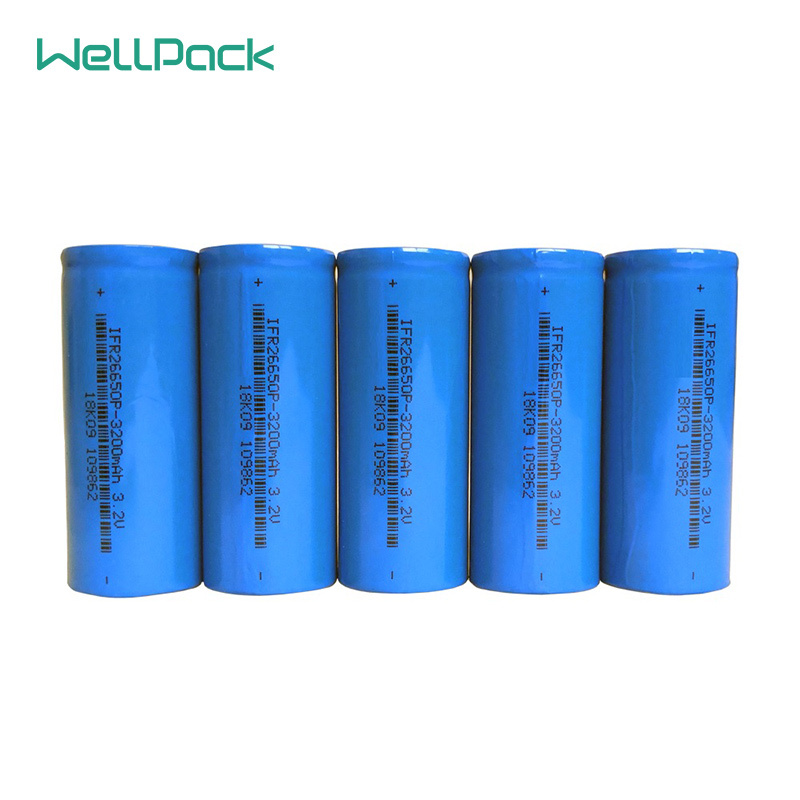 Batterie lithium-ion 26650 cellules cylindriques 3.2V3200mAh