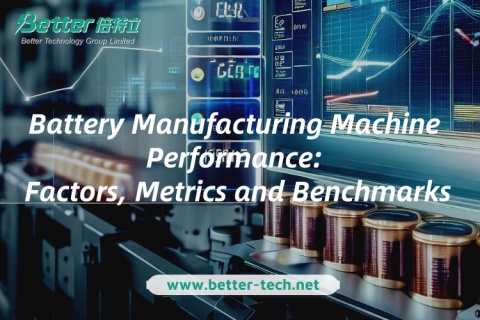 Performances des machines de fabrication de batteries : facteurs, mesures et références