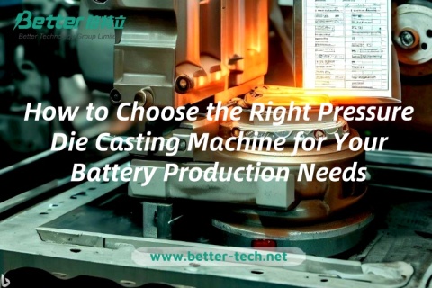 How to Choose the Right Pressure Die Casting Machine for Your Battery Production Needs