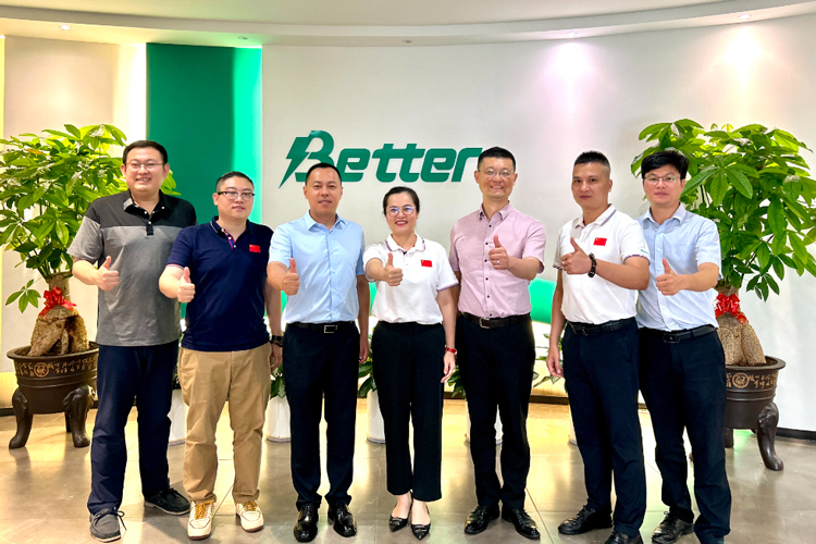 Yu Qing, director de inversiones de CADF y su delegación visitaron Better Group