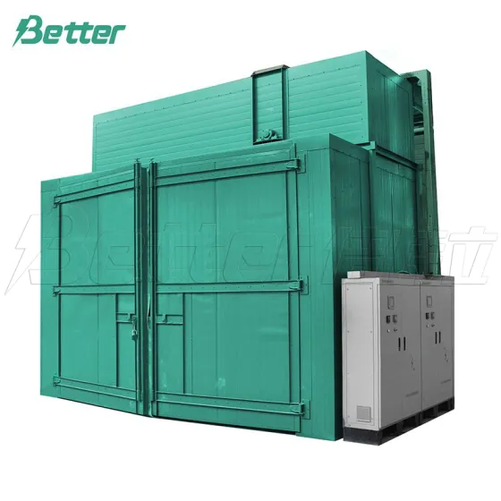 غرفة معالجة وتجفيف لوحة البطارية