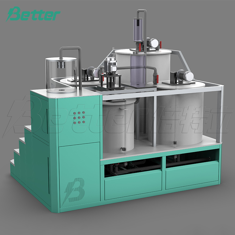 Mélangeur de gel pour batterie