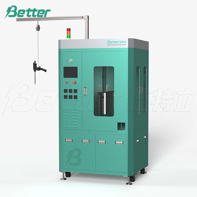 Máquina dispensadora de epoxi negro y rojo