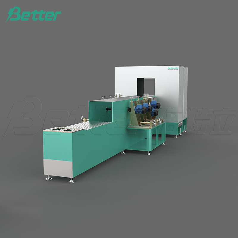 Máquina cortadora de placas de batería