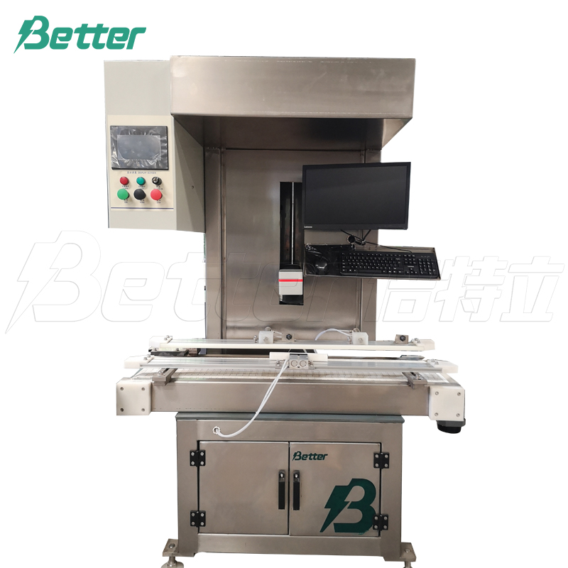 Máquina de codificación/marcado láser de batería