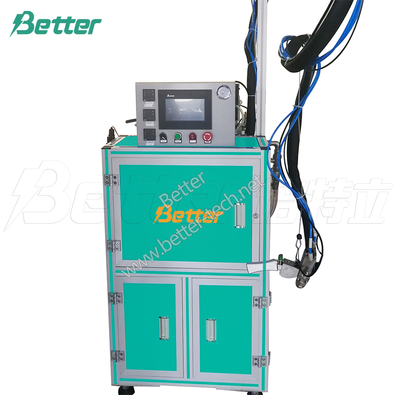 Dispensing Machine for Black and Red Epoxy