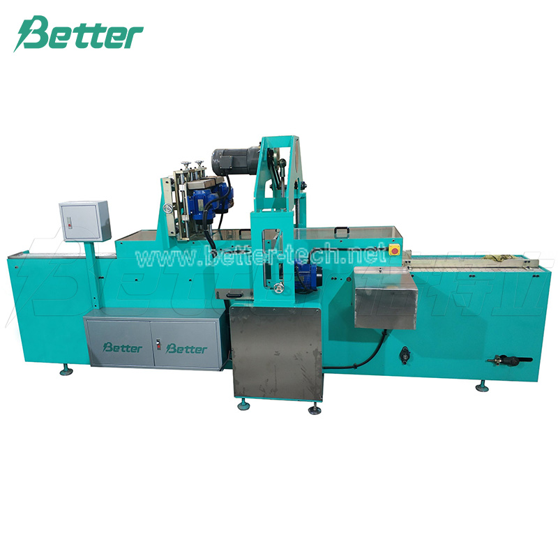 Máquina cortadora de placas de batería