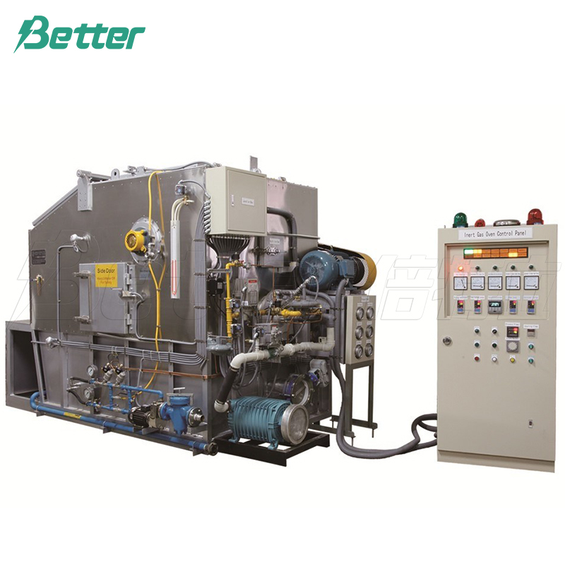Horno de gas inerte/máquina para fabricar baterías de plomo-ácido
