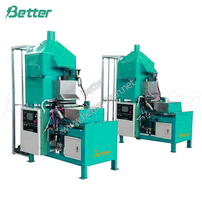 Macchina automatica per la fusione di boccole/parti in piombo