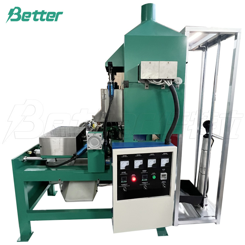 Macchina automatica per la fusione di boccole/parti in piombo