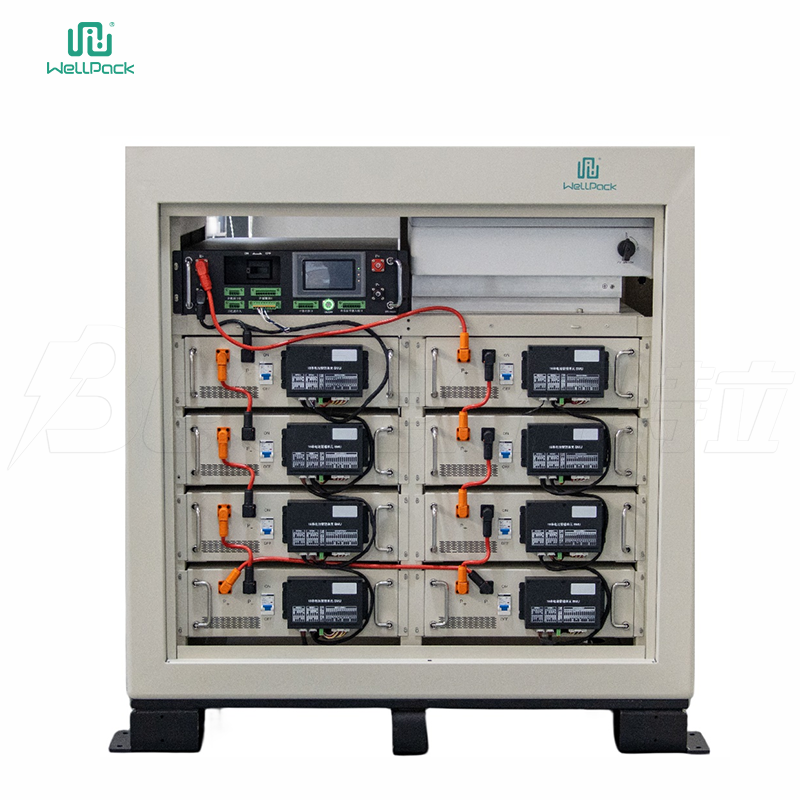 215kWh /40.8KWH نظام تخزين الطاقة (380V) خزانة بطارية ليثيوم أيون
