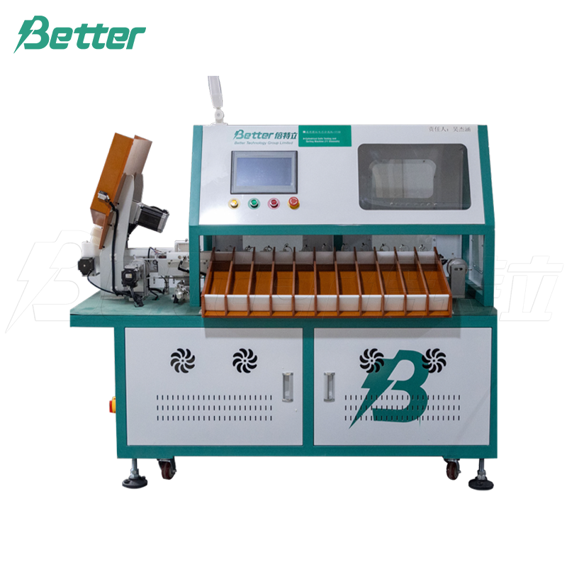 Universelle zylindrische Batterie-Sortiermaschine mit elf Stufen