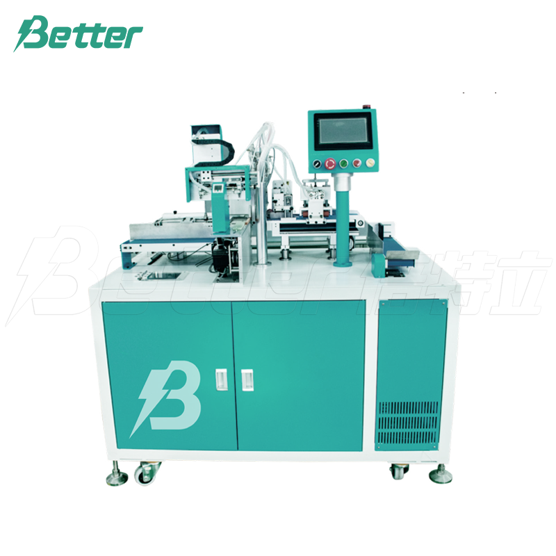 Máquina automática de prueba y embalaje de baterías móviles