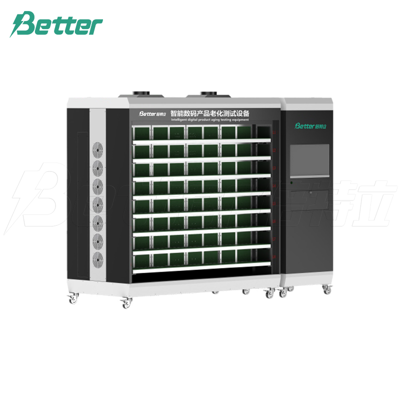 Cargador de energía móvil tipo monitor de computadora, carga rápida, gabinete de envejecimiento
