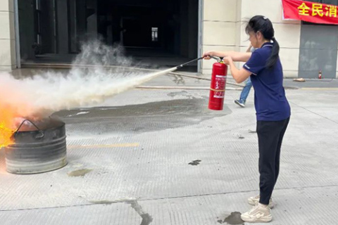 消防安全月 厦门倍特立集团工厂开展消防安全培训及演练活动