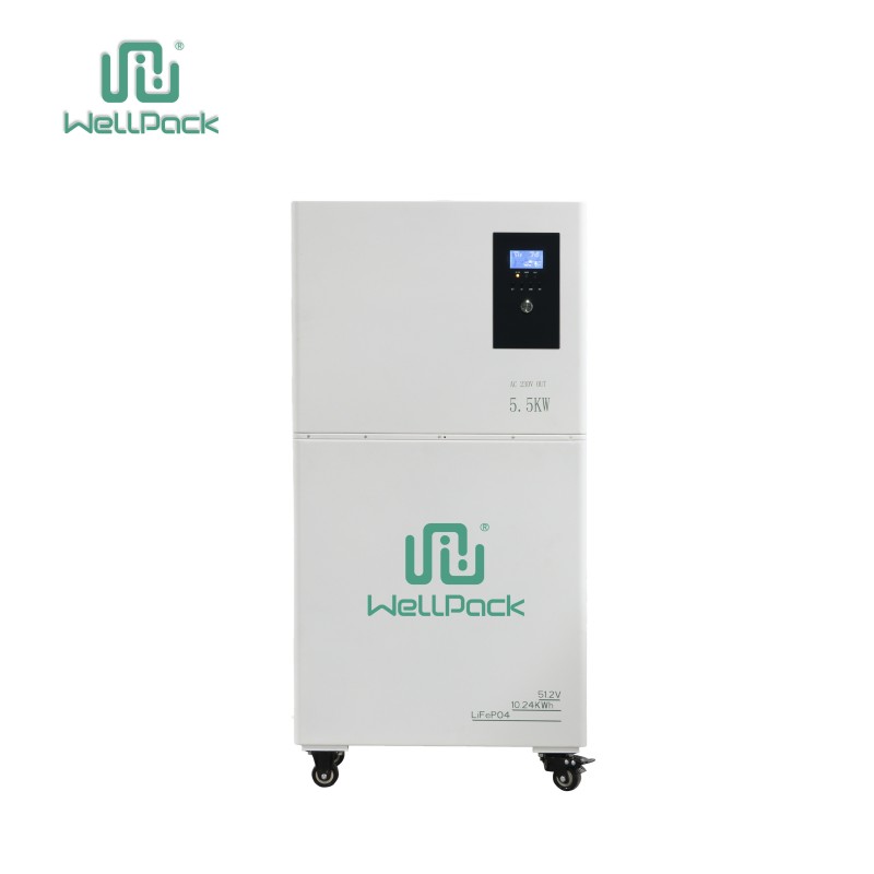 All-in-One-Energiespeichersystem zur Stapelmontage (10,24 kWh)