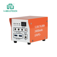 Centrale électrique portable à courant continu