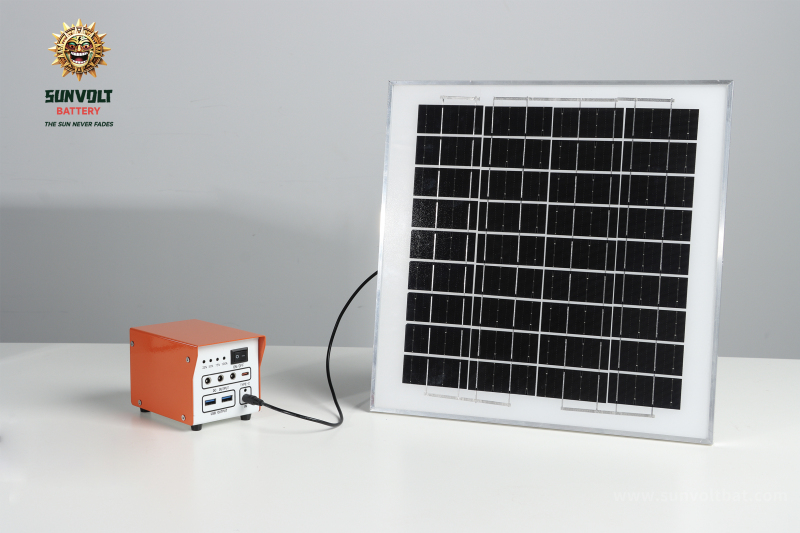 Centrale électrique portable à courant continu