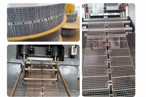 À l'intérieur de la machine de poinçonnage automatisée pour grilles de batterie