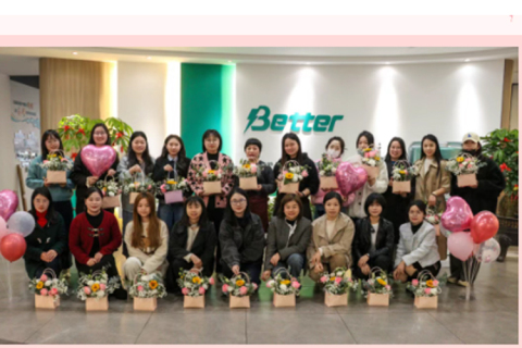 Journée de la femme | Le groupe Better Tech a organisé des activités de composition florale