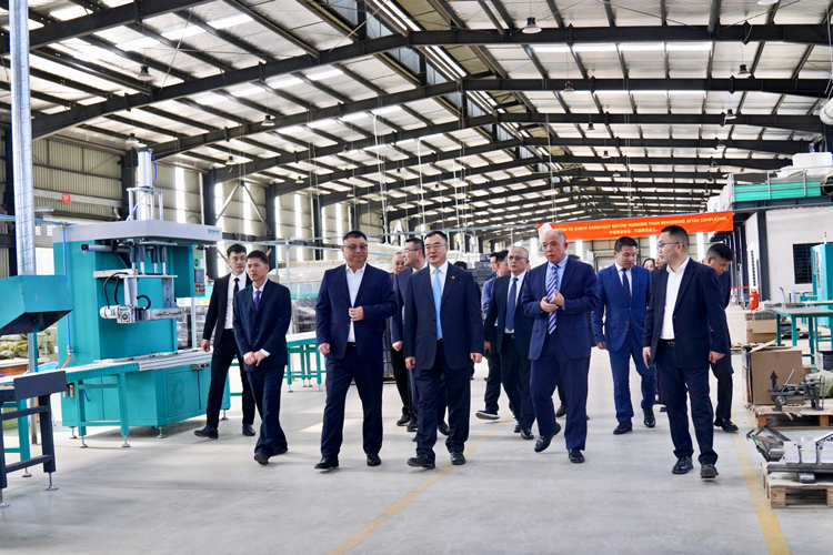 El miembro del Comité Permanente del Comité del Partido Municipal de Nanchang y vicealcalde An Baojun encabeza una delegación para visitar la filial extranjera de Better