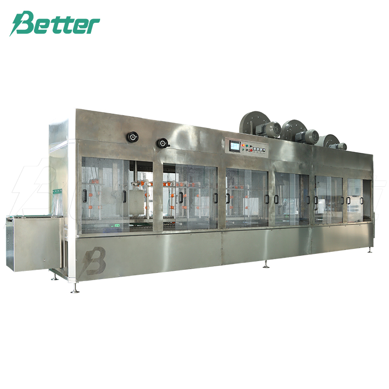 Lavadora y secadora automática de baterías