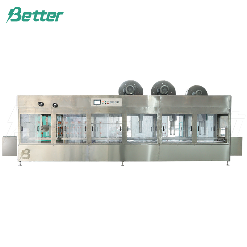 Lavadora y secadora automática de baterías